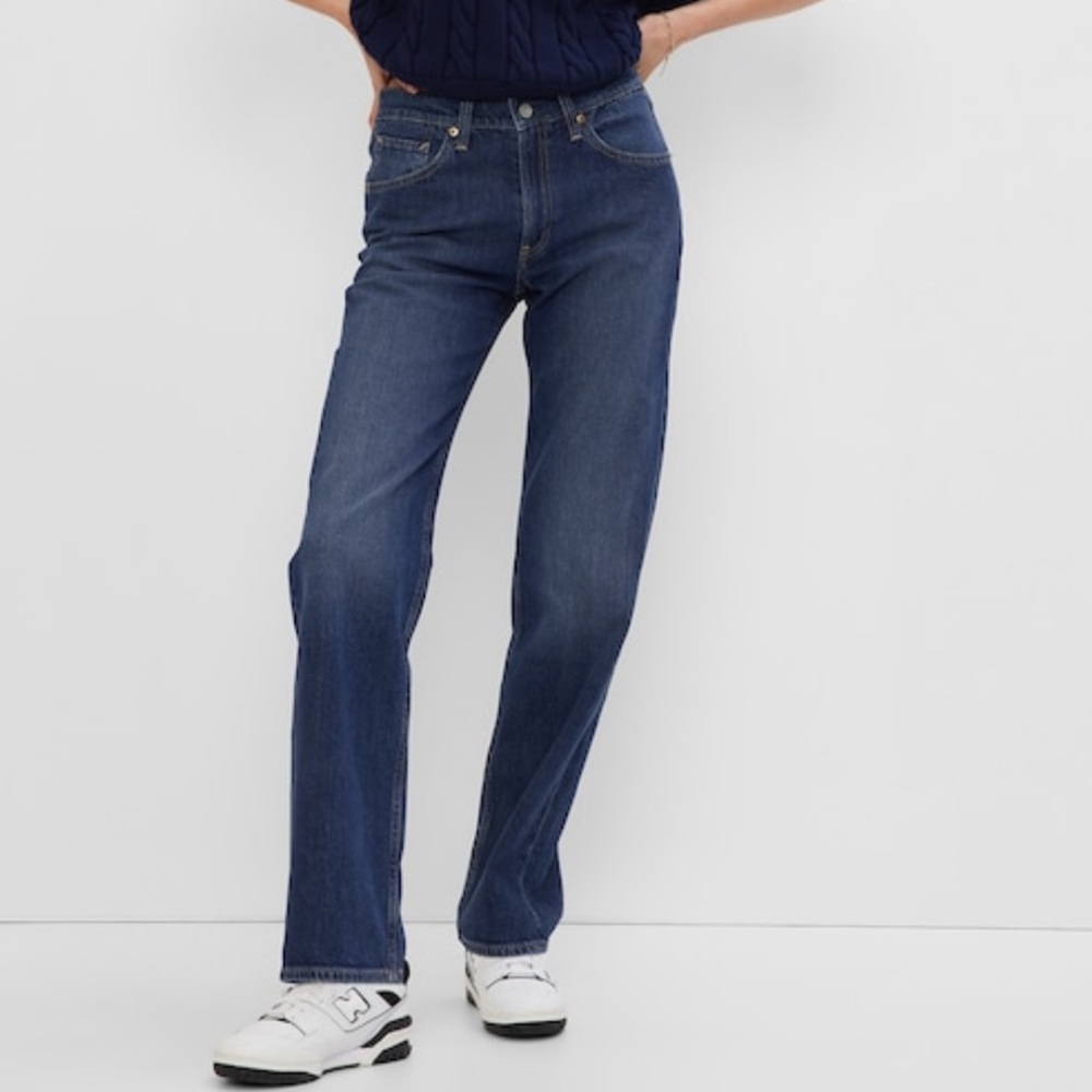 GAP 90’s loose mid rise jeans